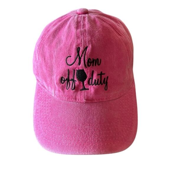 NEW David And Young Pink 'Mom Off Duty' Hat - Picture 1 of 6